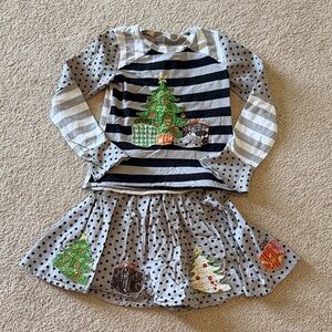 Festive Christmas Tree Kid